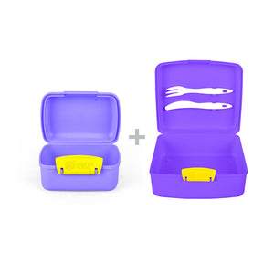 Pack & Go Lunch Box Medium + Fruit Box 300ML