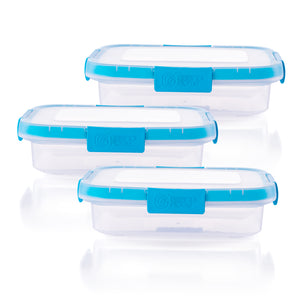 Hyginec Set 3pcs Rectangle 1 liter