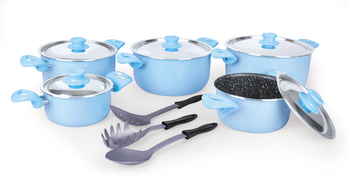 Grandi Cook Pop set 10 Pcs pot 18-20-22-24-28 +3 kitchen tools free