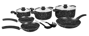 Grandi Cook Pop set 11 pcs Stewpot 16-20-26+ Fry Pan 20-22-26 + 2 Kitchen Tools Free