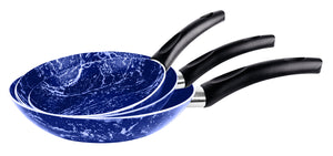 Grandi Cook Marble Fry Pan Set 16-18-22