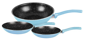 Grandi Cook Pop Set 2 Pcs Wok Frypan 26 Frypan 18+22