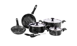 Grandi Cook set Stewpot 16-18-24  Frypan 18-20 + 2 Kitchen Utensil