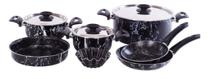 Grandi Cook set Stewpot 16-18-26+ Fry Pan 18-22+ Round Oven tray 22 + Brioche