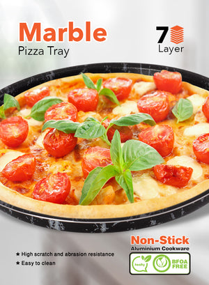 Grandi Cook Marble Pizza Tray set 26-28-30